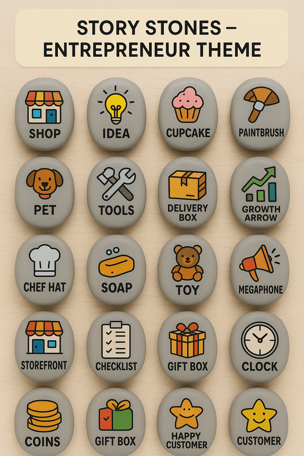 Story stones - Little Love