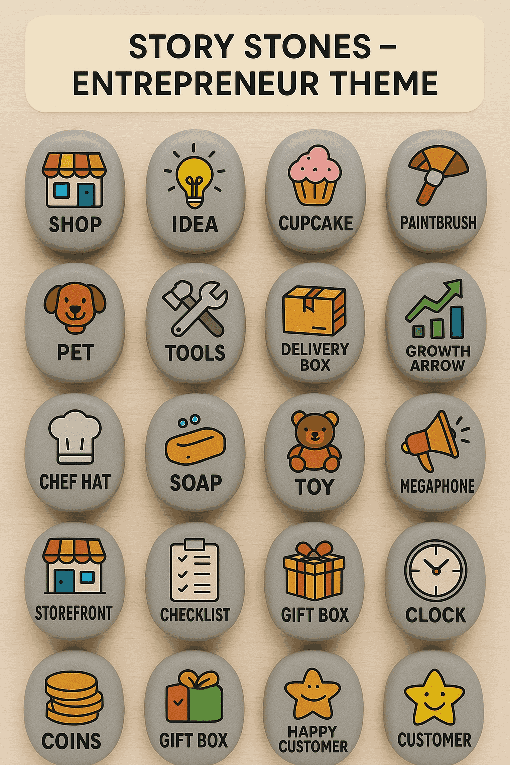 Story stones - Little Love